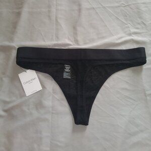 Brand new Calvin Klein panties (black size XL)